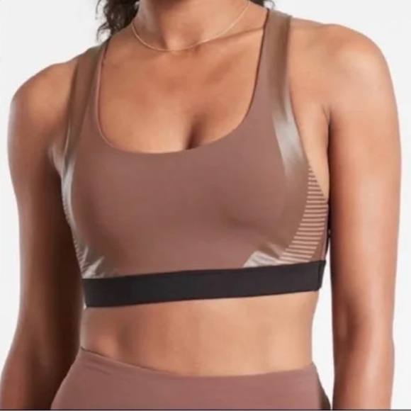 Athleta special Allyson Felix +Athleta sports Bra. 
Medium for A-C cups. - Picture 1 of 5